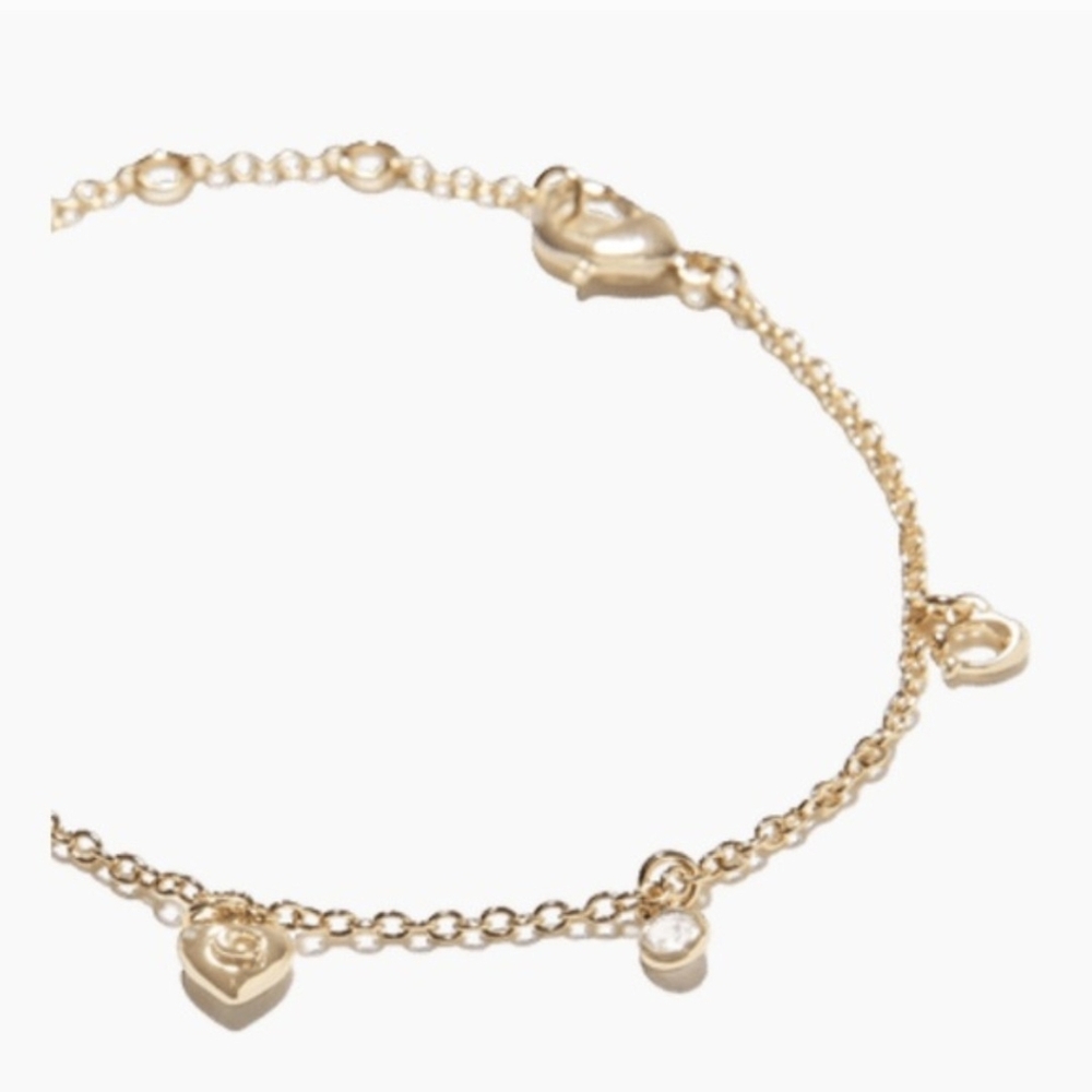 Coach Gold Charm Bracelet - Picture 4 of 4